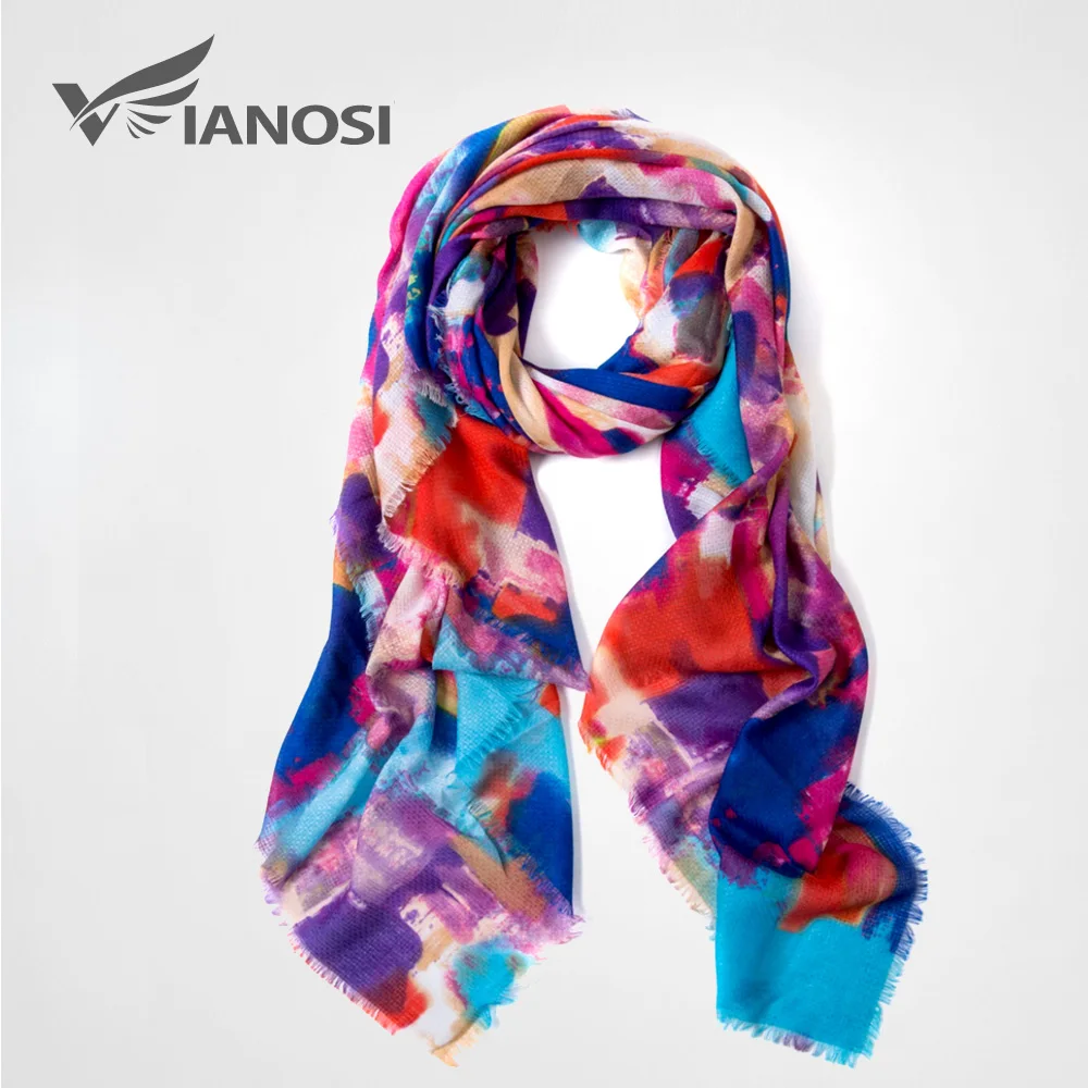 [VIANOSI] хлопковый шарф, роскошная брендовая шаль, большой размер, женская модная бандана, мягкая, с принтом, хиджаб VR032