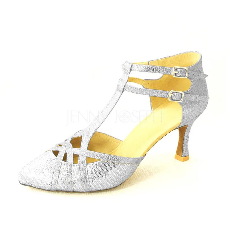 

High Quality Ladies Women Tango Salsa Ballroom Latin Dance Shoes 3 Inch Heels