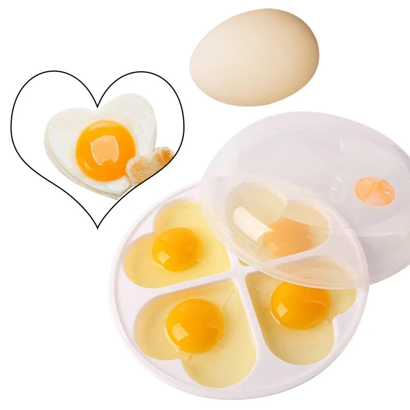 4 穴電子レンジ卵密猟者ハート形朝食卵加工ゆで卵汽船キッチンアクセサリー Egg Poachers Aliexpress 4 穴電子レンジ卵密猟者ハート形朝食卵加工ゆで卵汽船キッチンアクセサリー Egg Poachers Aliexpress