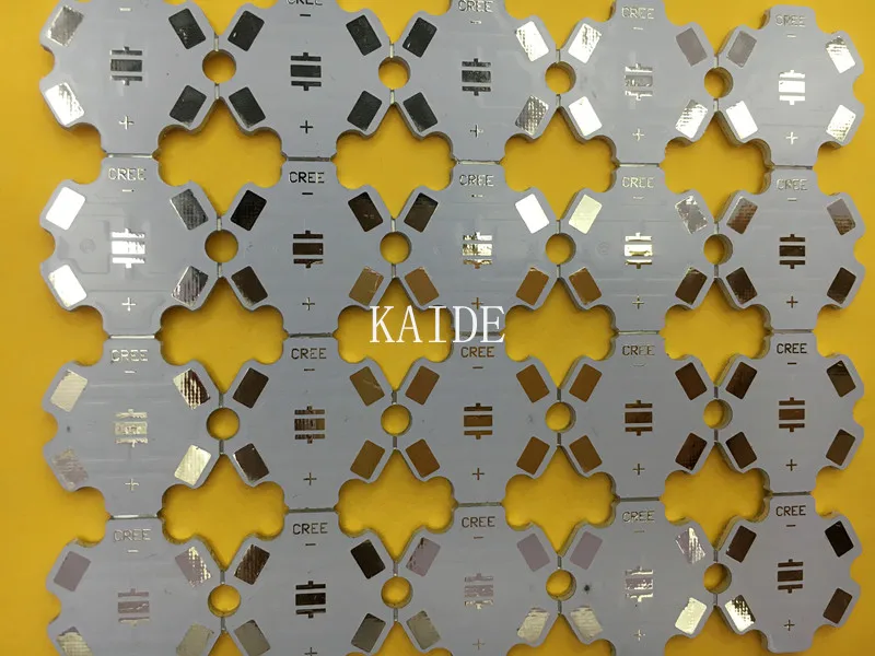 CREE 3535 алюминиевая пластина XTE XPE2 XPG2 XPL светодиодный PCB dia16mm20 мм фонарик печатная
