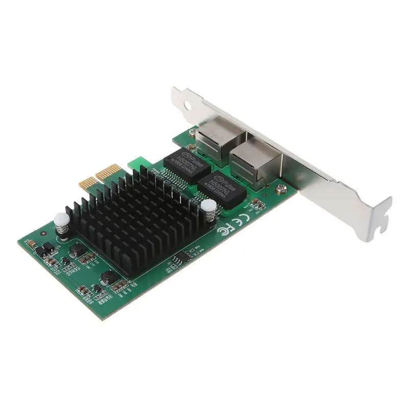 

2019 NEW PCI-Express Dual Port 10/100/1000Mbps Gigabit Ethernet Card Server Adapter NIC EXPI9402PT Controller Intel 82571