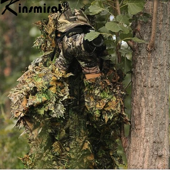 

Hunting clothes Camouflage Clothing Tactical Yowie sniper Bionic ghillie snipe camouflage suit jacket and pants