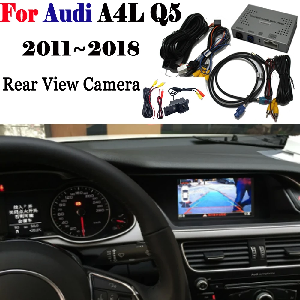 

Reversing Camera For Audi Q5 Q2 2011~2018 Interface Adapter Original Screen Monitor Backup Parking Rear Camera MMI Decoder