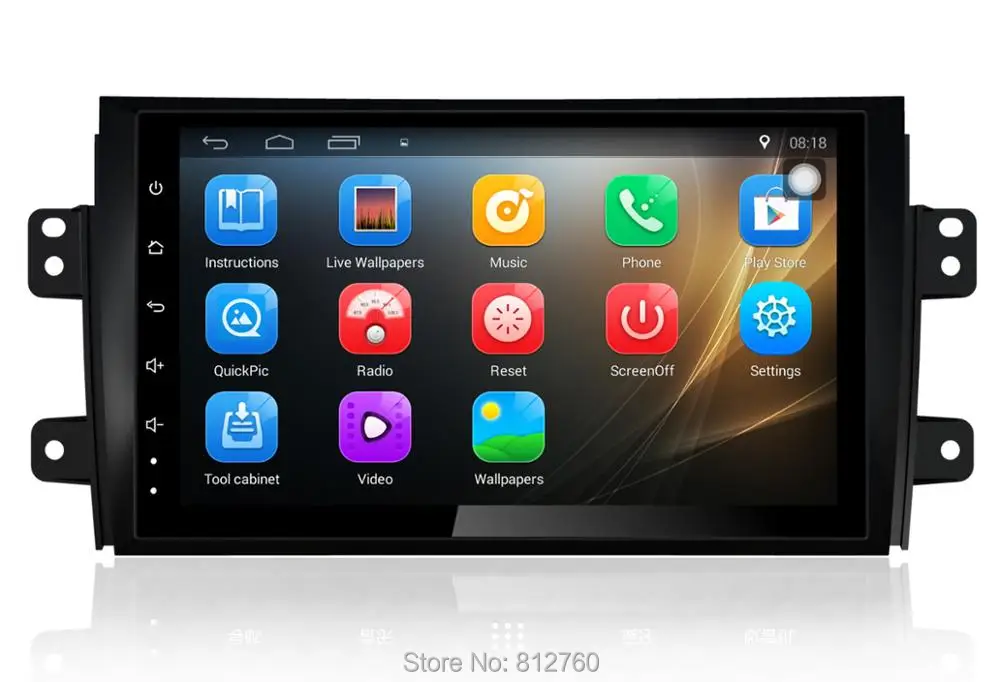 Sale 9 inch android 8.1 for Suzuki SX4 car dvd gps radio gps navigation car radio video audio player car stereo 2 din gps player wifi 4