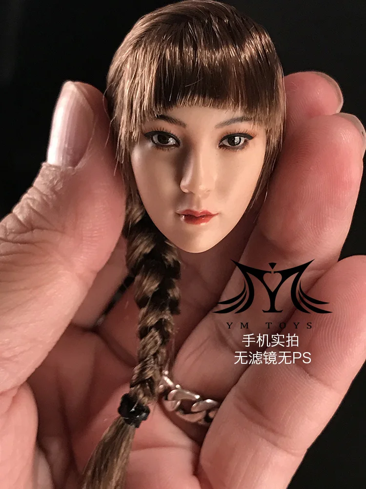 Изготовленный На Заказ YMTOYS 1/6 Азиатский Красота девушка Инь (железная Гуаньинь)