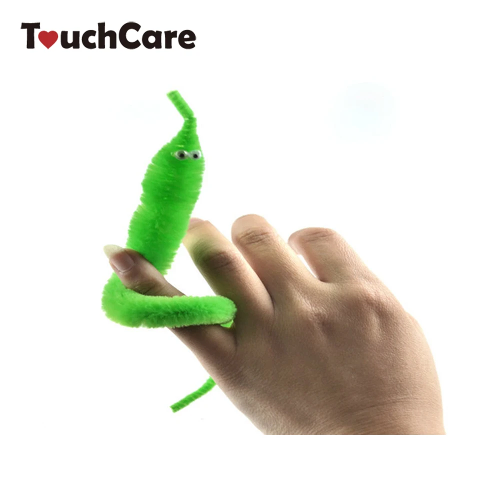 

2015 Magicians Toy Baralho Mr.fuzzy Magica Worm Magic Trick Twisty Plush Wiggle Stuffed Animals Street Toy For kids gift 21cm