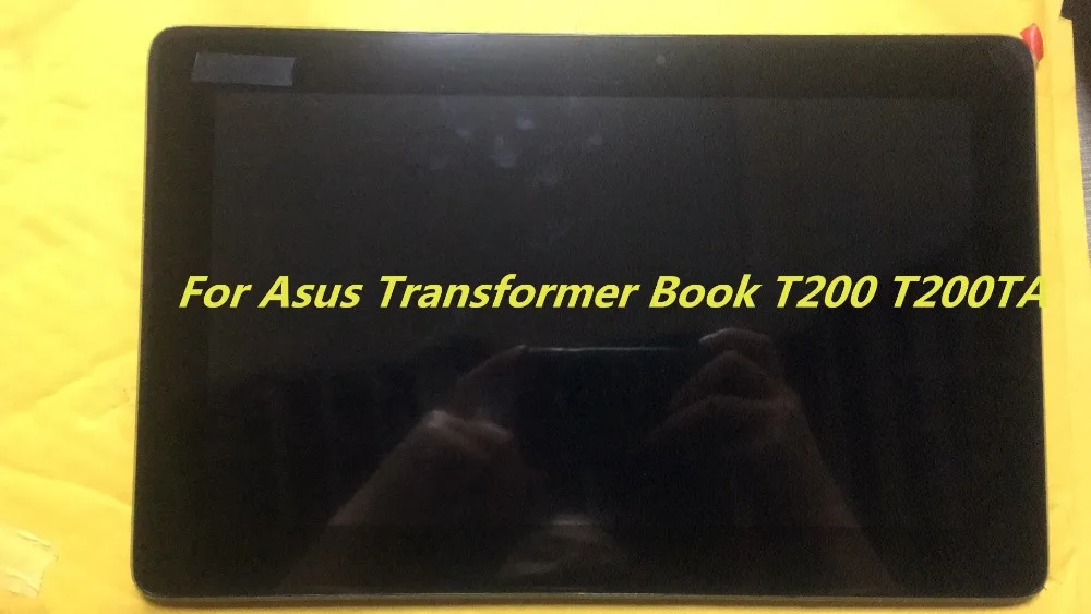 Полный ЖК-дисплей Панель для Asus трансформер книга T200TA T200 сенсорный экран планшета стекло в комплекте с рамкой