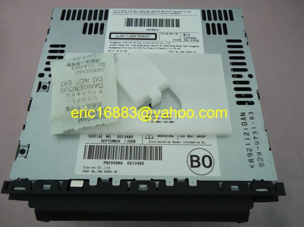 Nissan PN-2958N 6 CD with MP3 infiniti (2)
