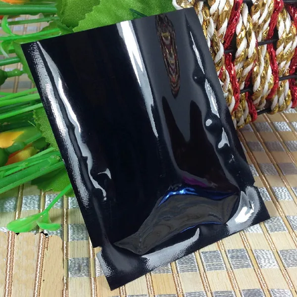 all black vacuum seal bags