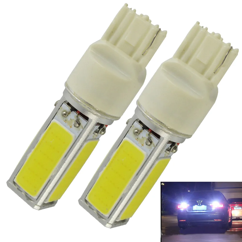

Safego 2pcs High Power led cob 20W W21W T20 7440 LED bulbs automotive led car backup parking reverse lights turn signal lamp 12V