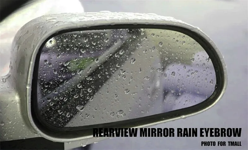 Для MITSUBISHI outlander 2013, зеркало заднего вида для бровей, дождевая наклейка на коробку передач, автомобильные аксессуары, 2 шт. в комплекте, автомобильный стиль