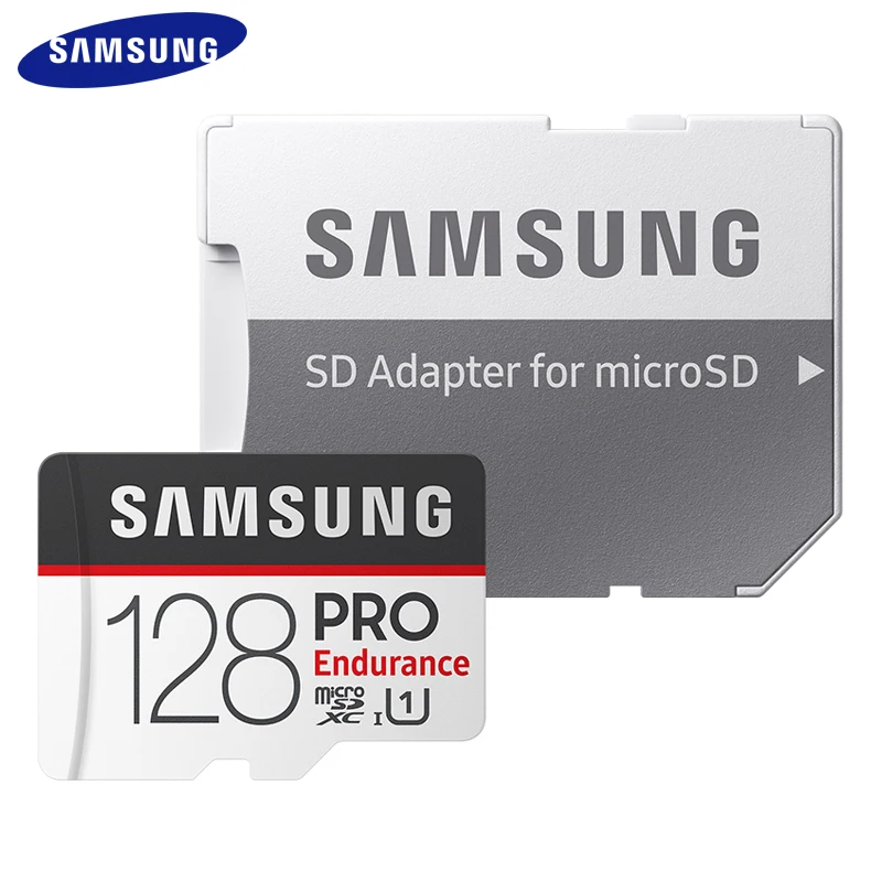 Карта памяти Micro sd SAMSUNG карта Pro на выносливость 32 ГБ 64 128 класс 10 SDHC SDXC с адаптером