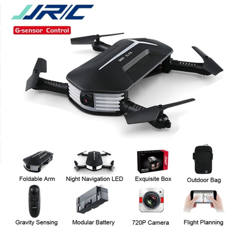 

JJRC FPV Mini Drone With Camera 720P Gravity-Sensing Control Foldable Quadcopter Pocket Portable Helicopter For RC Toy H31MINI