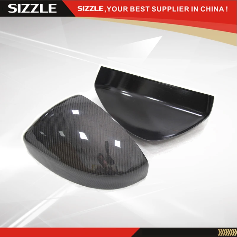 Add On Style Carbon Fiber Side View Mirror Cover For Land Rover Range Rover Evoque 2014 2015 2016