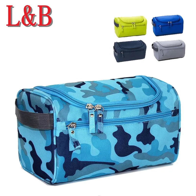 

2019 High Quality Portable Outdoor Travel Wash Bag Large Capacity Waterproof Travel Cosmetic Bag Pouch Men's Bath Toiletries Bag
