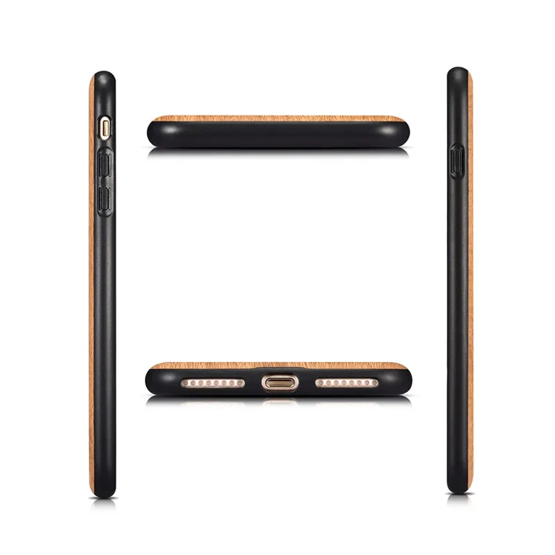 XOOMZ-Fashion-Wood-Grain-Silicone-Case-For-Apple-iPhone-8-7-Plus-360-Full-Protection-Housing