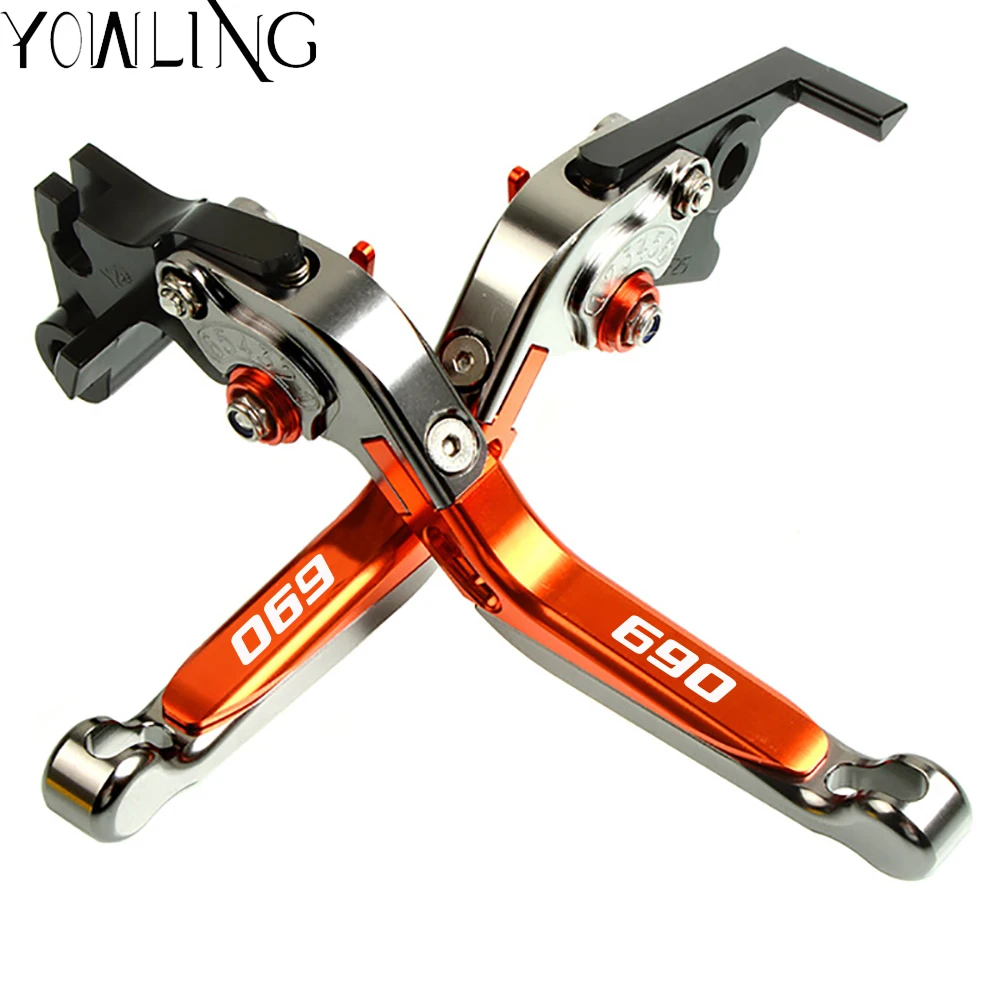 

FOR KTM 690 Duke R 690 Duke SMC/SMCR SMC-R 690 Enduro R Motorcycle CNC Aluminum Adjustable Folding Extenable Brake Clutch Levers