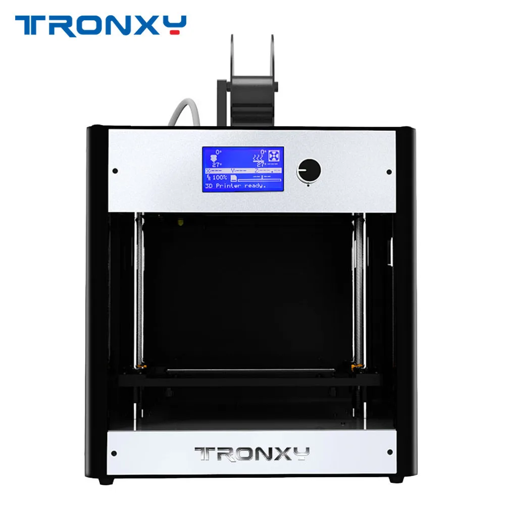 Tronxy Desktop 3D Printer High Precision Dual Z Axis Rods with 3.3inch