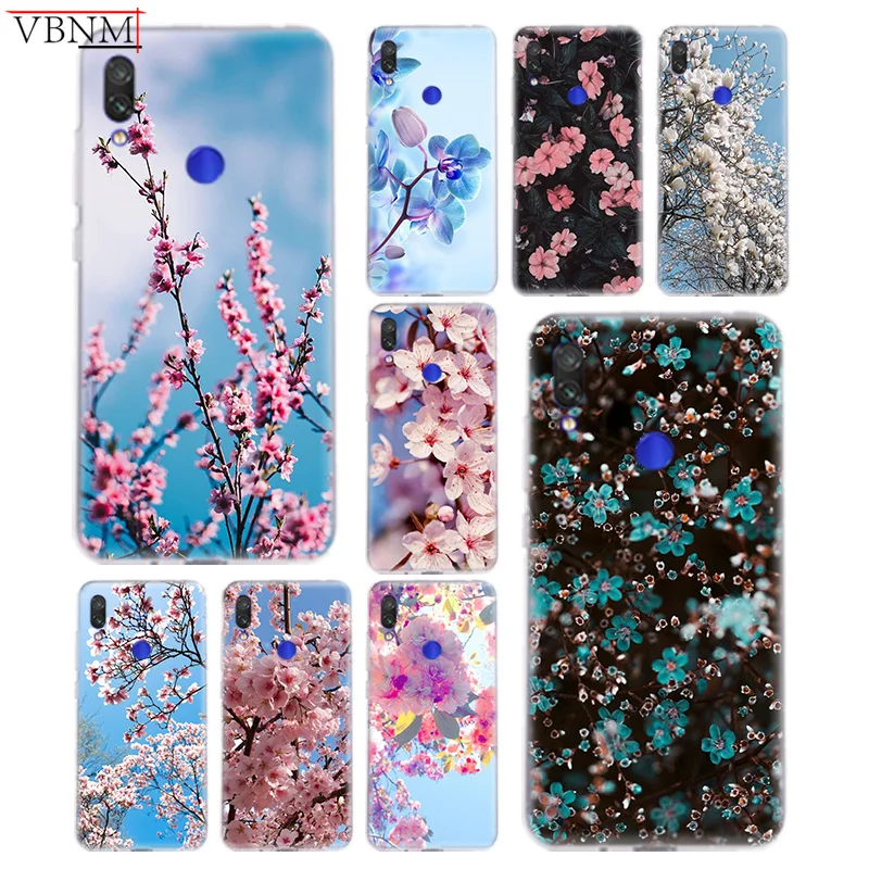 

All Kinds Flowers Popular Soft Silicon TPU Case For Xiaomi Redmi Note 4 5 6 7 7Pro For Redme S2 GO Gift Customized Capa Cover