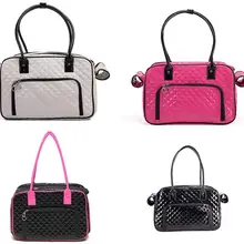 Сумка из искусственной кожи крокодила для собак, сумка для кошек, сумка для переноски собак, сумка для путешествий, переносная сумка на плечо, удобная модная сумка