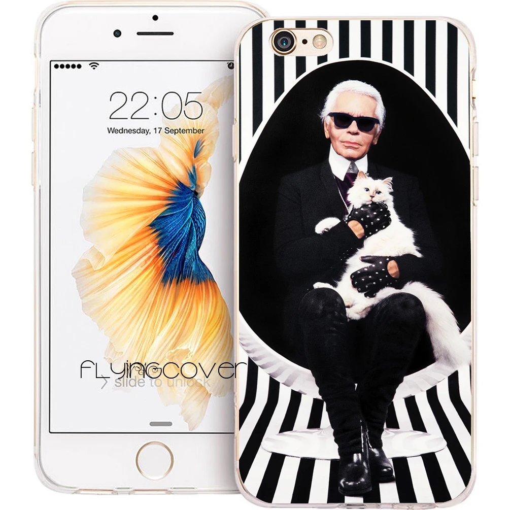 Coque Cool Karl Lagerfeld Capa Soft TPU Silicone Phone