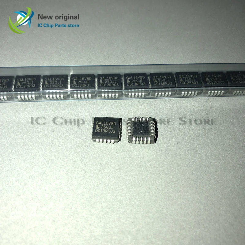 4/PCS GAL16V8D-25QJI GAL16V8D PLCC20 Integrated IC Chip New original wplcc 20 тестовый разъем plcc20 на dip20 программатор адаптер wplcc20 plcc20 адаптер