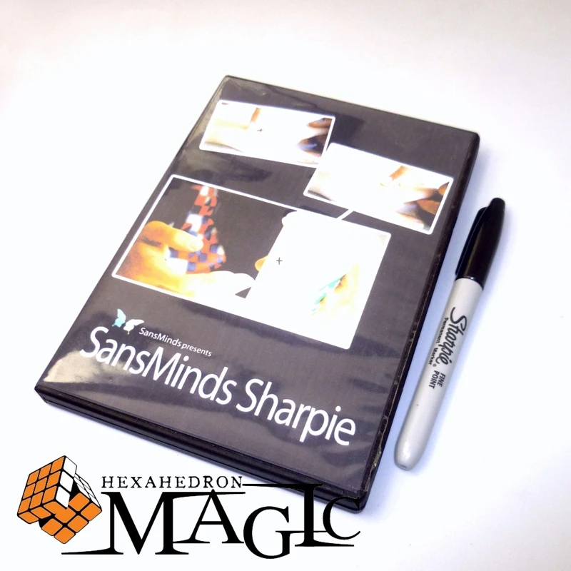 

2014 HOT NEW SansMinds Sharpie with Gimmick by will Tsai / close-up street magic tricks products toys wholesale free shipping