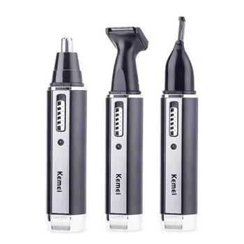 

New 2019 3 In 1 Rechargeable Nose Hair Trimmer For Men Trimer Ear Face Eyebrow Hair Removal Eyebrow Trimmer Wireless