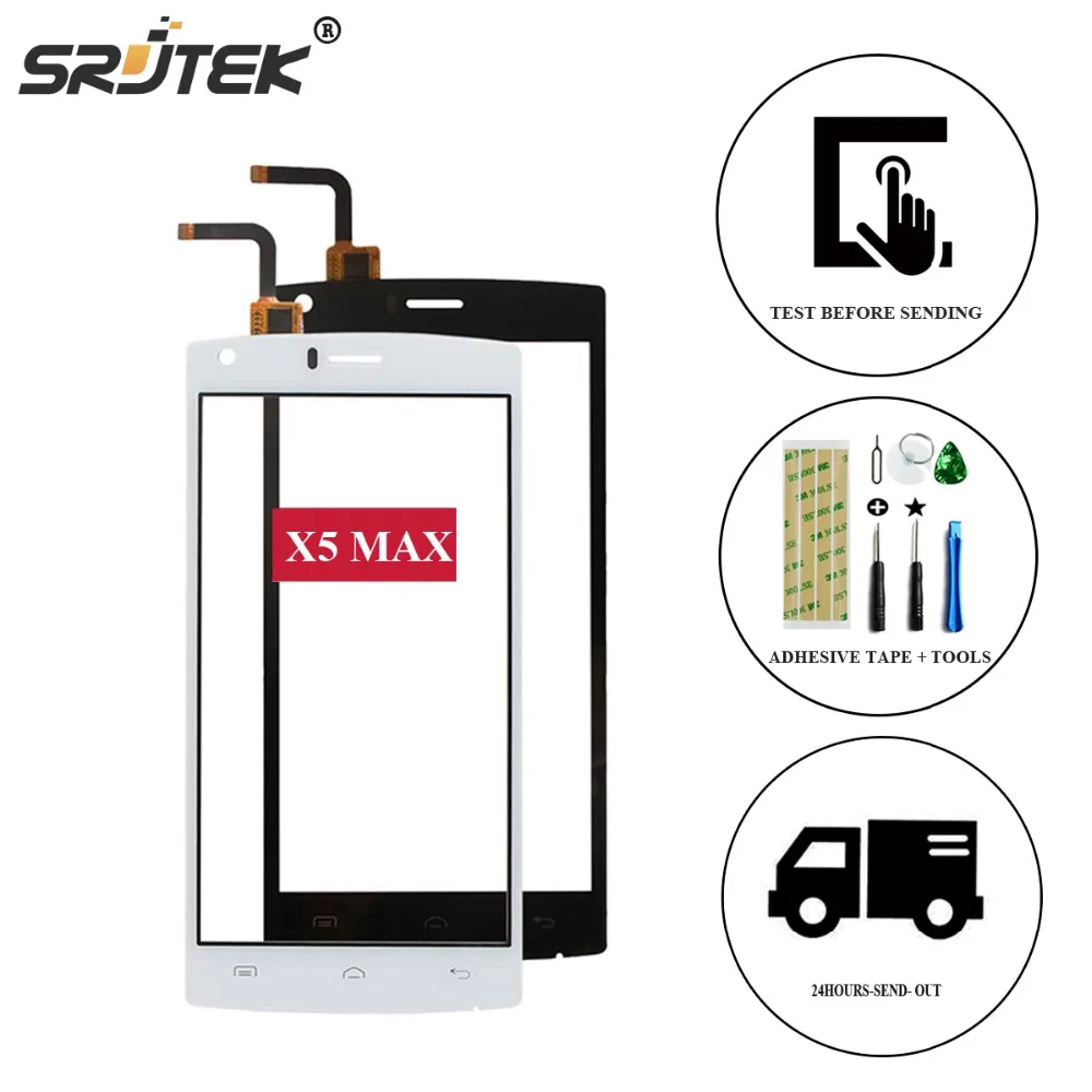 

Srjtek Touch Screen for DOOGEE X5 Max Touch Panel Perfect Repair Parts for DOOGEE X5 Max