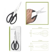 Многофункциональные ножницы из нержавеющей стали, зажимы для куриных костей, бутылка для удаления грецкого ореха, бритые весы, домашние кухонные ножницы