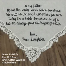 12 шт., модные персонализированные женские кружевные носовые платки, подарок для невесты, свадебный платок, свадебные носовые платки, подарок для мамы