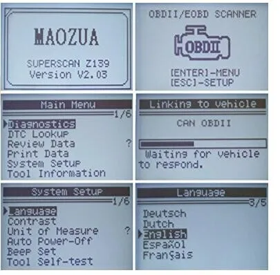 Автоматический сканирующий инструмент MAOZUA Z139 OBD2 EOBD сканер автомобильный диагностический инструмент сканер лучше, чем VGATE VS600 ELM327 MS509