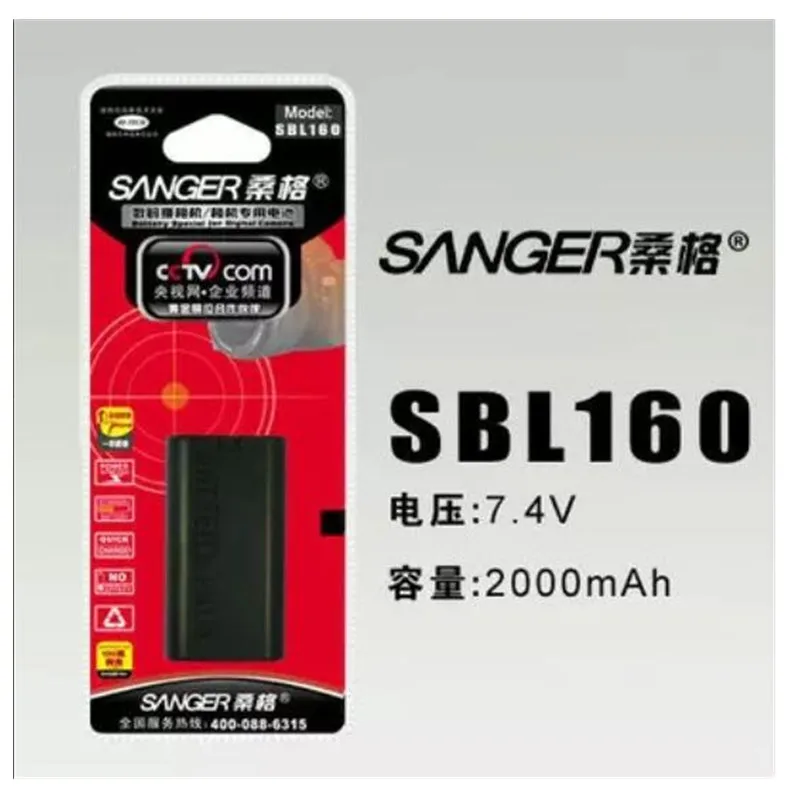 SB-L160 SB L160 литиевые батареи SBL160 цифровая камера Батарея L160 для SAMSUNG SB-L110A SB-L320 SB-L480 SC-L500 L600 SC-L630