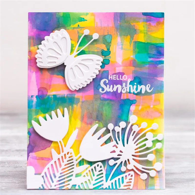 

Butterfly Insect Wing Metal Cutting Dies Scrapbooking New 2019 Craft Dies Cut Card Making Album Stencil Embossing Decoration