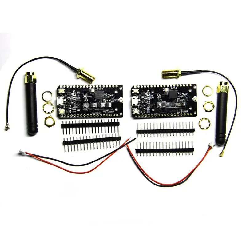 2 шт. Sx1276 Lora Esp32 868/915 МГц Bluetooth Wi-Fi Интернет антенна плата для разработки Arduino |