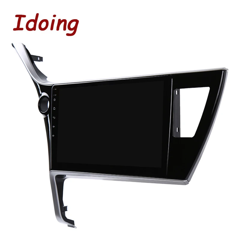 Clearance Idoing 10.2"4G+64G 2.5D IPS Octa Core 1Din Car Radio Android 8.1 Multimedia Player For Toyota Corolla 2017 2018 GPS Navigation 5