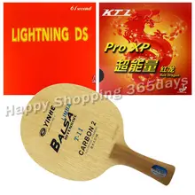 Комбинированная ракетка Galaxy YINHE T-11+ с 61 секундной молнией DS и KTL Pro XP Red Dragon Shakehand длинной ручкой FL