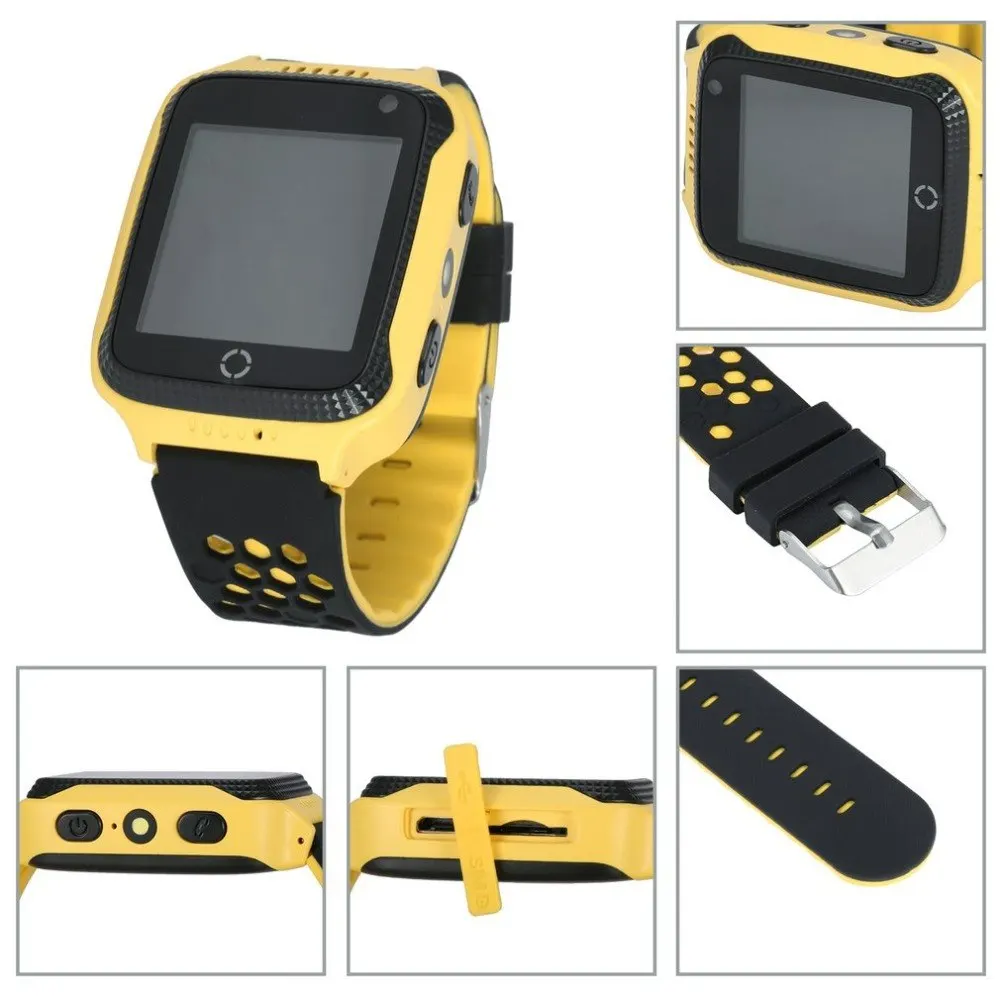 GENBOLI 1 44 touch Screen Kids Smart Wrist Watch GPS Tracker Dual Way Call Anti lost 4