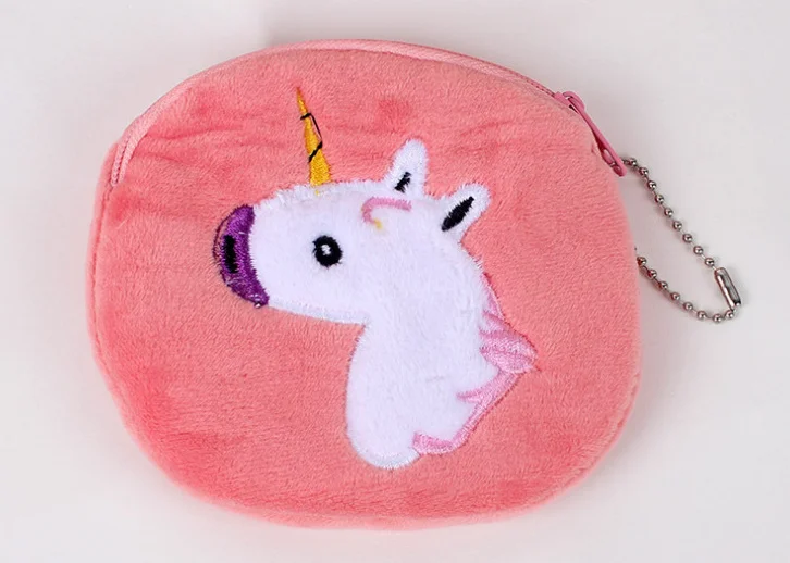 10cm plush Горячее предложение! Распродажа! До 30 моделей на выбор, вся плюшевая лошадь, PU Сумка для монет, женская сумочка Для монет; Карманный мешочек с монеткой - Цвет: 10cm plush