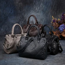 Высококачественные Женские сумки из натуральной кожи через плечо модные мягкие кожаные женские сумки-мессенджеры