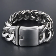 Рокер массивный тяжелый металл Байкер ювелирные изделия для мужчин s Нержавеющая сталь цепи браслеты для мужчин браслеты дружбы и браслеты для мужей