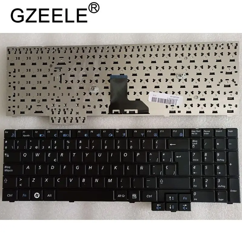 GZEELE Испанский SP Клавиатура для ноутбука SAMSUNG R528 R530 NP-R528 NP-R530 NP-R540 R519 R719 NP-R719 NP-R519 R620 R517 R523 R525 клавиатура