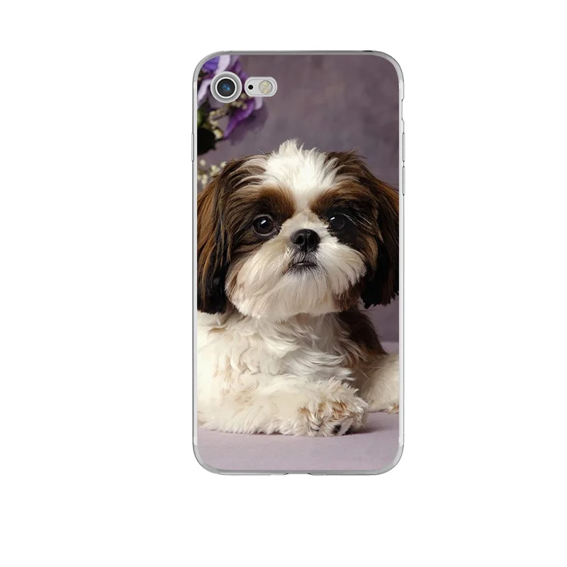 الحيوان مضحك القط الكلب النمر جراب هاتف ل iphone 7 8 6 S 6 زائد 5 S SE لينة غطاء سيليكون كوكه ل iphone X XS ماكس XR فوندا كابا