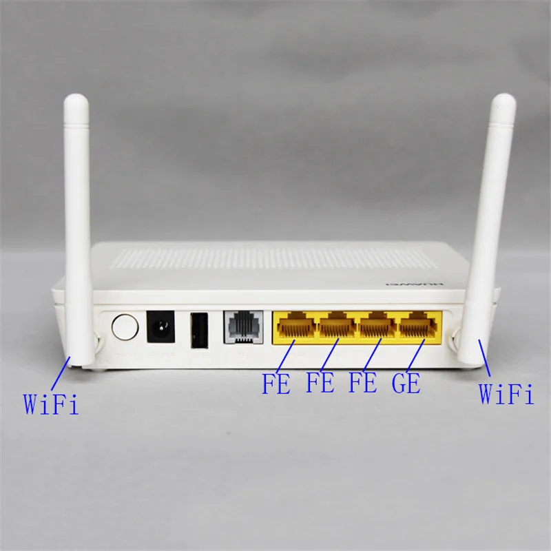 Goede Originele Nieuwe Huawei Hg8546M Gpon ONU ONT FTTH HGU Router Modus 1GE + 3FE + 1TEL + USB + wifi ONT Draadloze Optische Netwerk Terminal