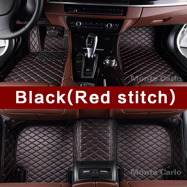 Custom fit car floor mats for Audi A4 S4 RS4 B6 B7 B8 B9 sedan allraod