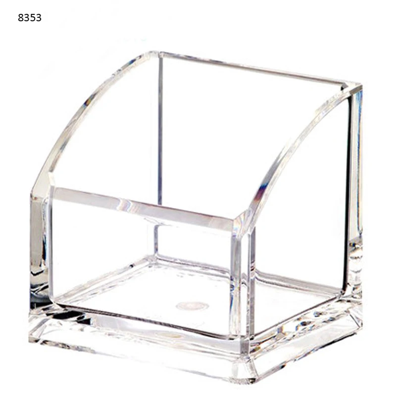 

Clear Acrylic Single Lattice Remote Controller Holder Jewelry Case Cosmetic Storage Box YAC003