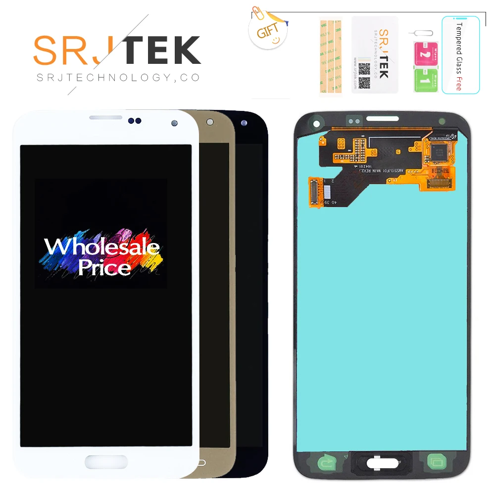 

5.1'' Super AMOLED LCD For Samsung Galaxy S5 Neo G903 G903F Phone LCD Display Touch Screen Digitizer Assembly Sensor Replacement