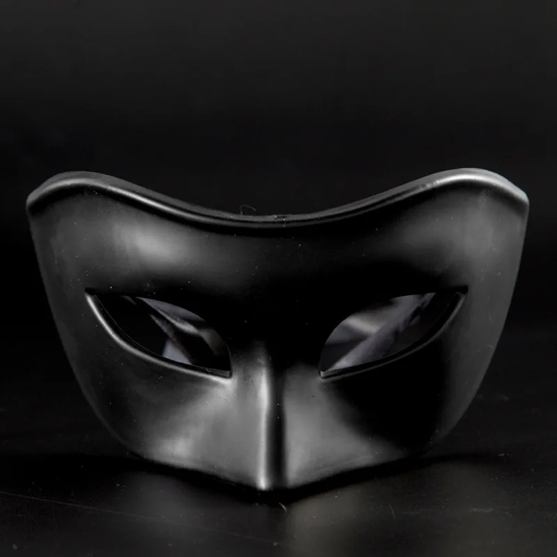 1 шт., женская и мужская маска на глаза для вечеринки, маски для маскарада, на Рождество, Хэллоуин, Маскарадные костюмы, карнавальные Вечерние Маски - Цвет: black