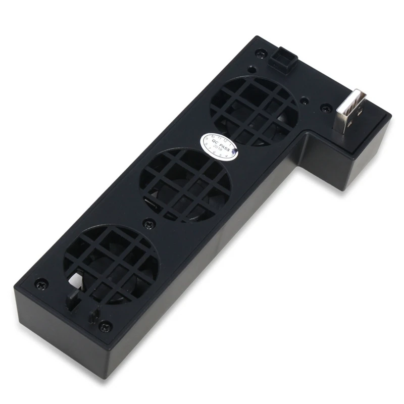 Умный вентилятор охлаждения Внешний USB порт с 3 Охлаждающие вентиляторы система консоль Умный вентилятор охлаждения для Mircosoft Xbox One X