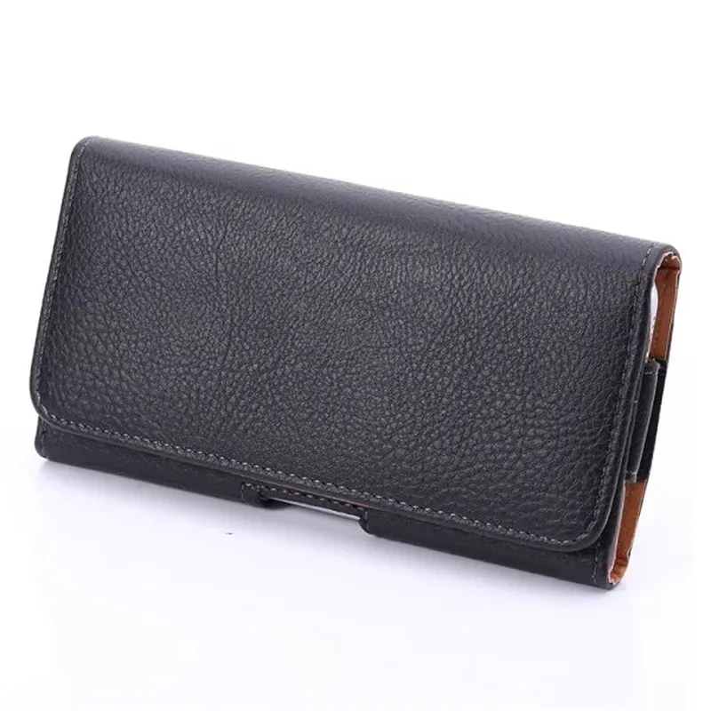 Missbuy Universal Phone Pouch Leather Waist Case For Samsung Galaxy J3 J5 J7 J330 J530 J730 Holster Bags Belt Cover - Цвет: LZWHB